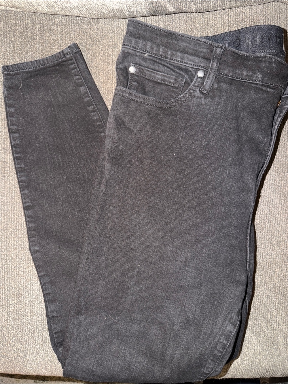 torrid Black Sky High Skinny Jeans (18 S) - Picture 1 of 5